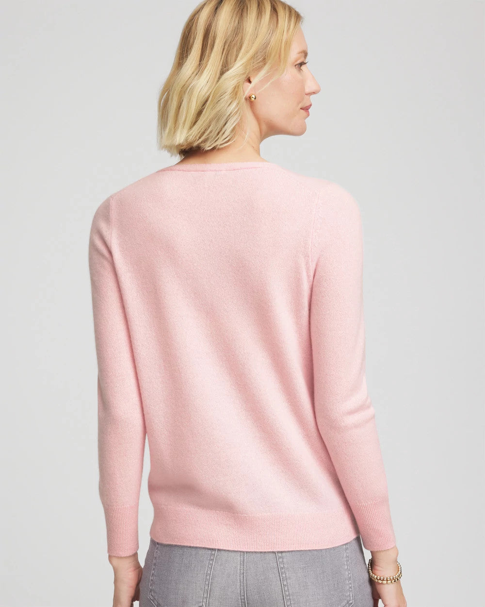 Chico's Relaxed V-Neck Cashmere Sweater