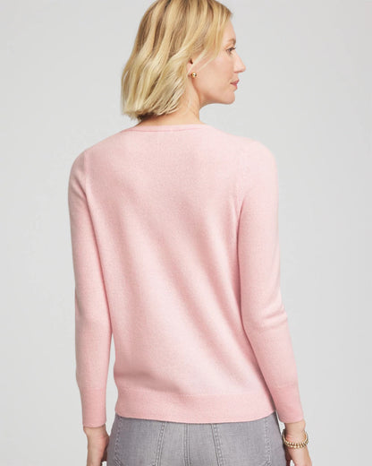 Chico's Relaxed V-Neck Cashmere Sweater