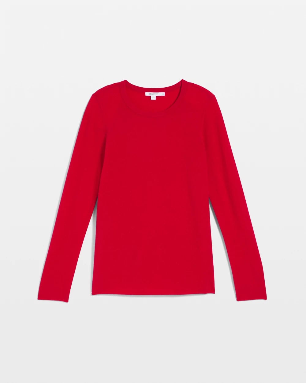 Chico's Crewneck Cashmere Pullover Sweater