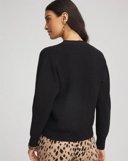 Chico's Relaxed-Fit Button-Front Cardigan