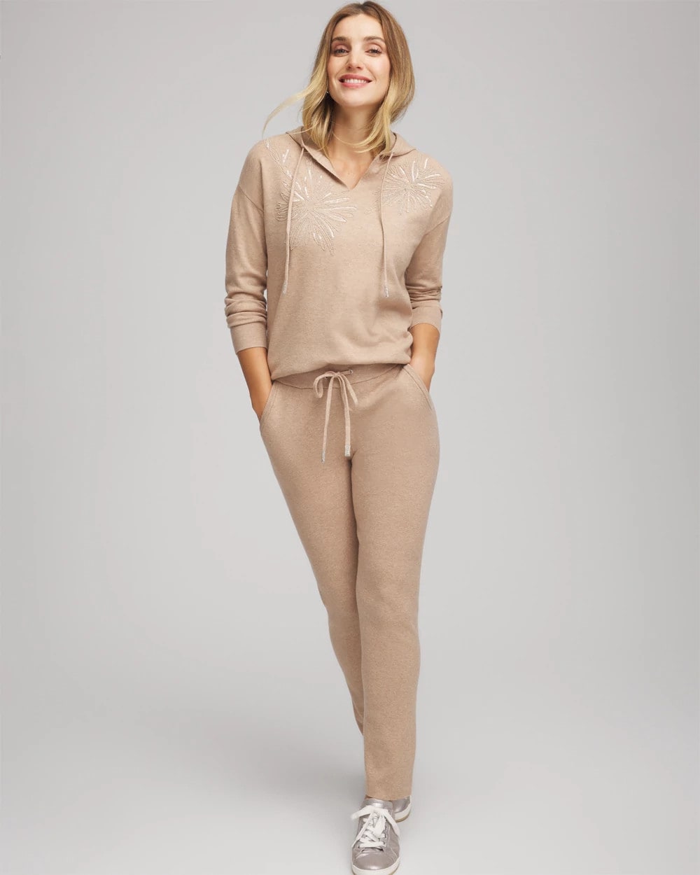 Chico's Zenergy® Luxe Embroidered Pullover Sweater