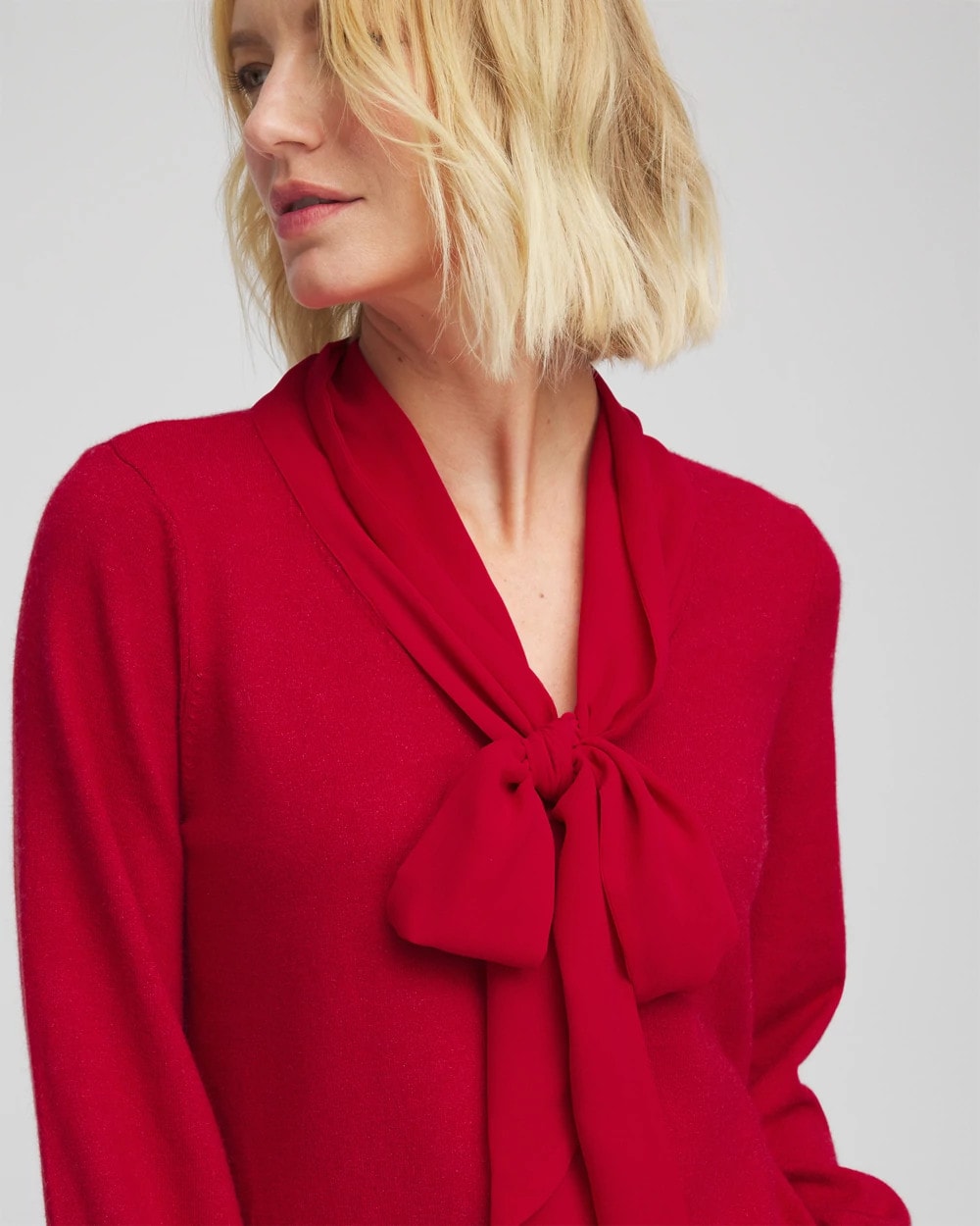 Chico's Bow-Detailed Sweater