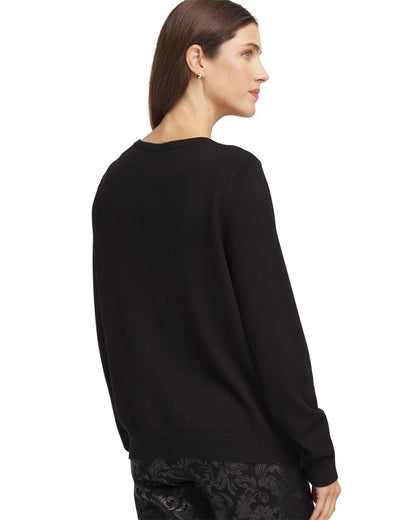 Chico's Ombré Rhinestone Cardigan