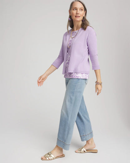 Chico's Summer Romance Short Cardigan