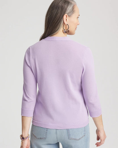 Chico's Summer Romance Short Cardigan