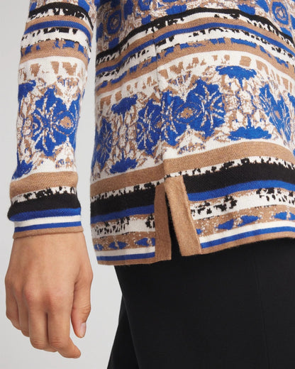 Chico's Animal Fair Isle Cardigan