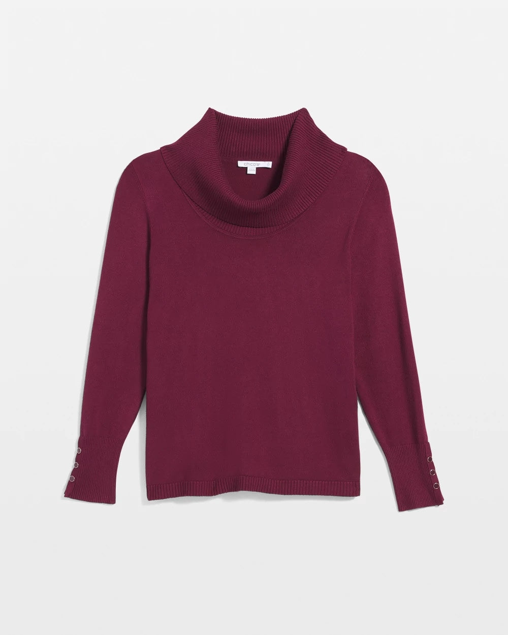 Chico's Cowlneck Long-Sleeved Sweater