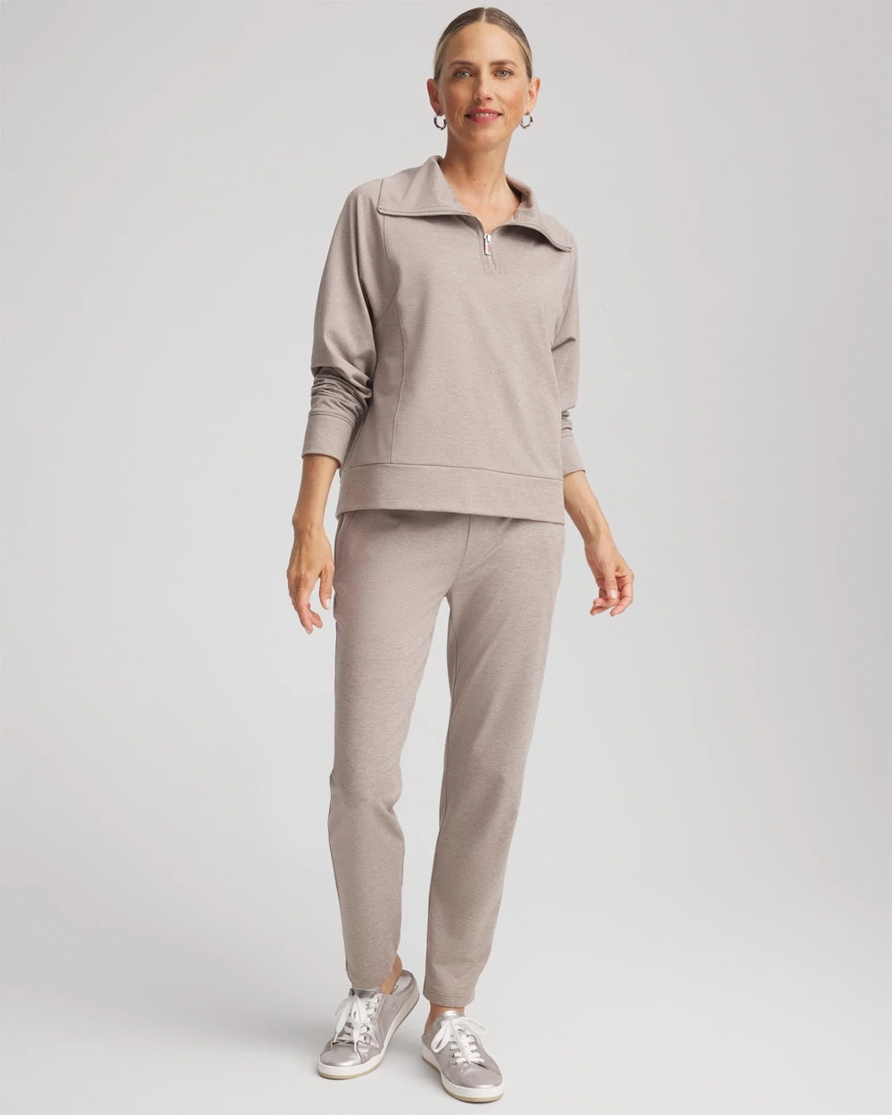Chico's Zenergy® Cloud Half-Zip Pullover Top