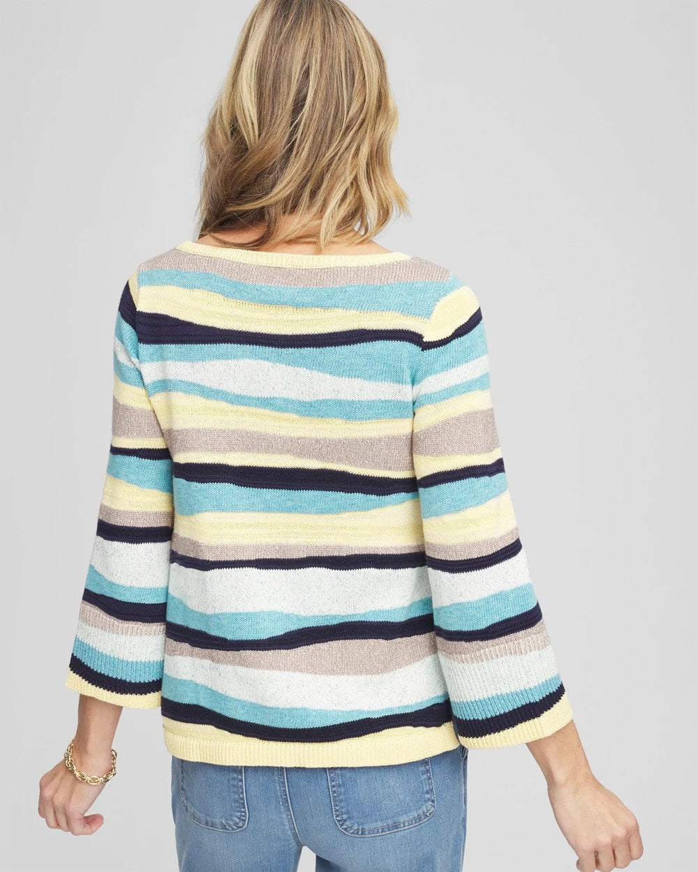 Chico's Striped Pullover