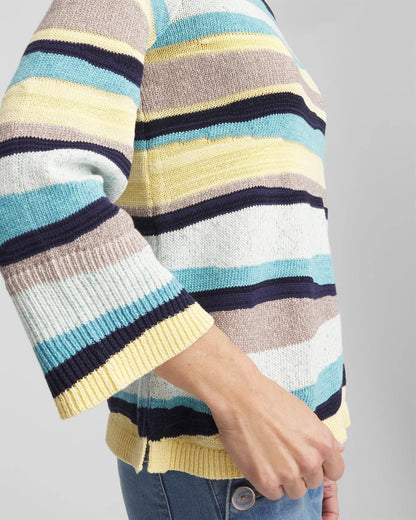 Chico's Striped Pullover