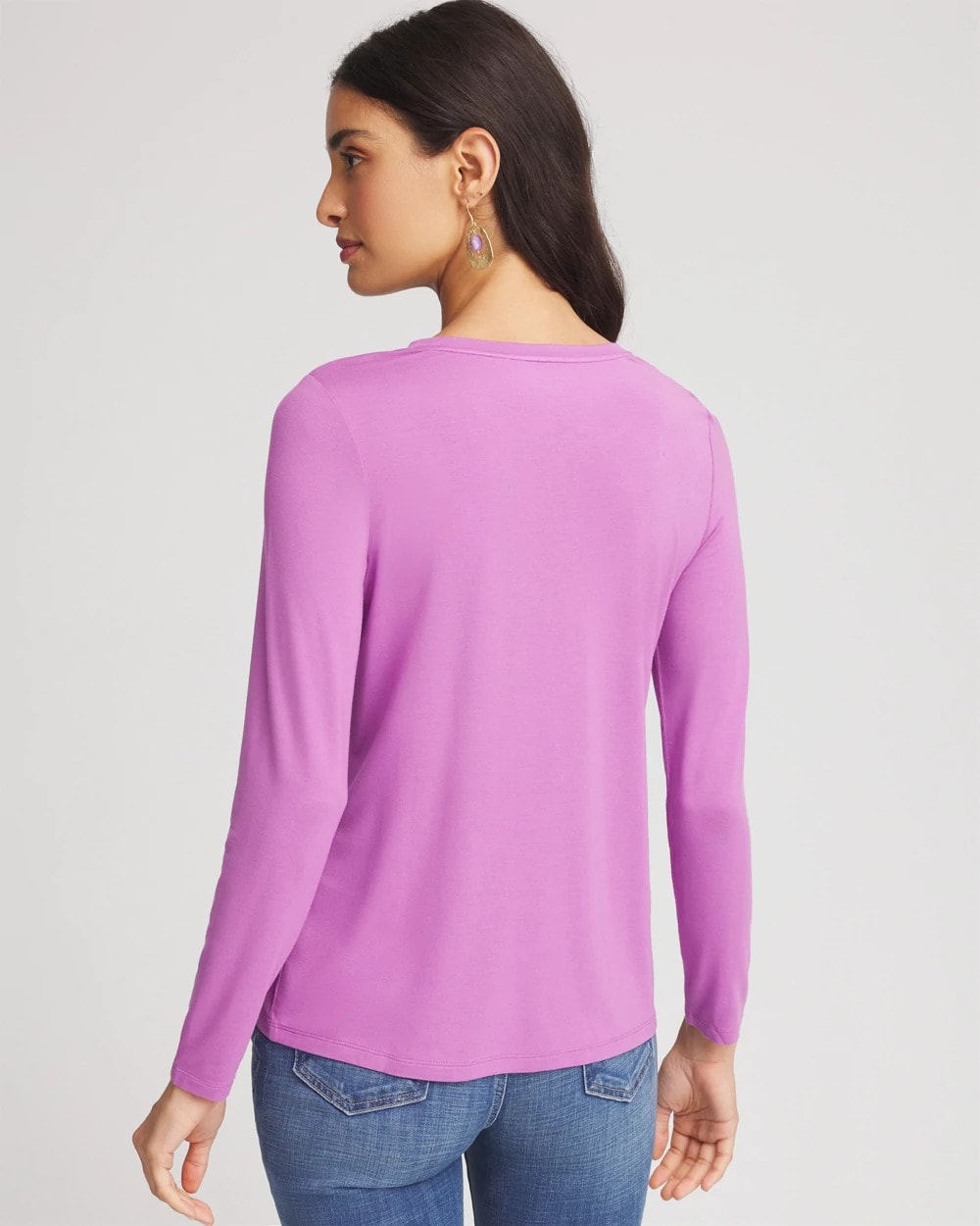 Chico's Foiled Touch of Cool™ Layering Tee