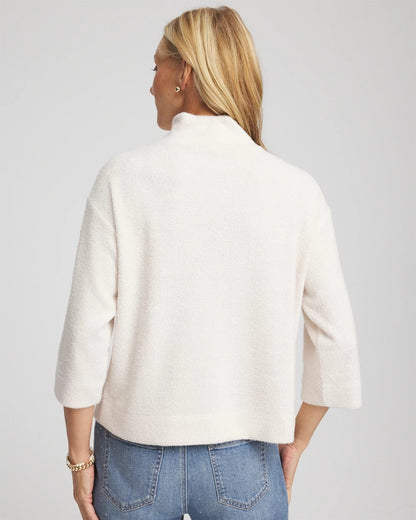 Chico's Jacquard Cozy Turtleneck