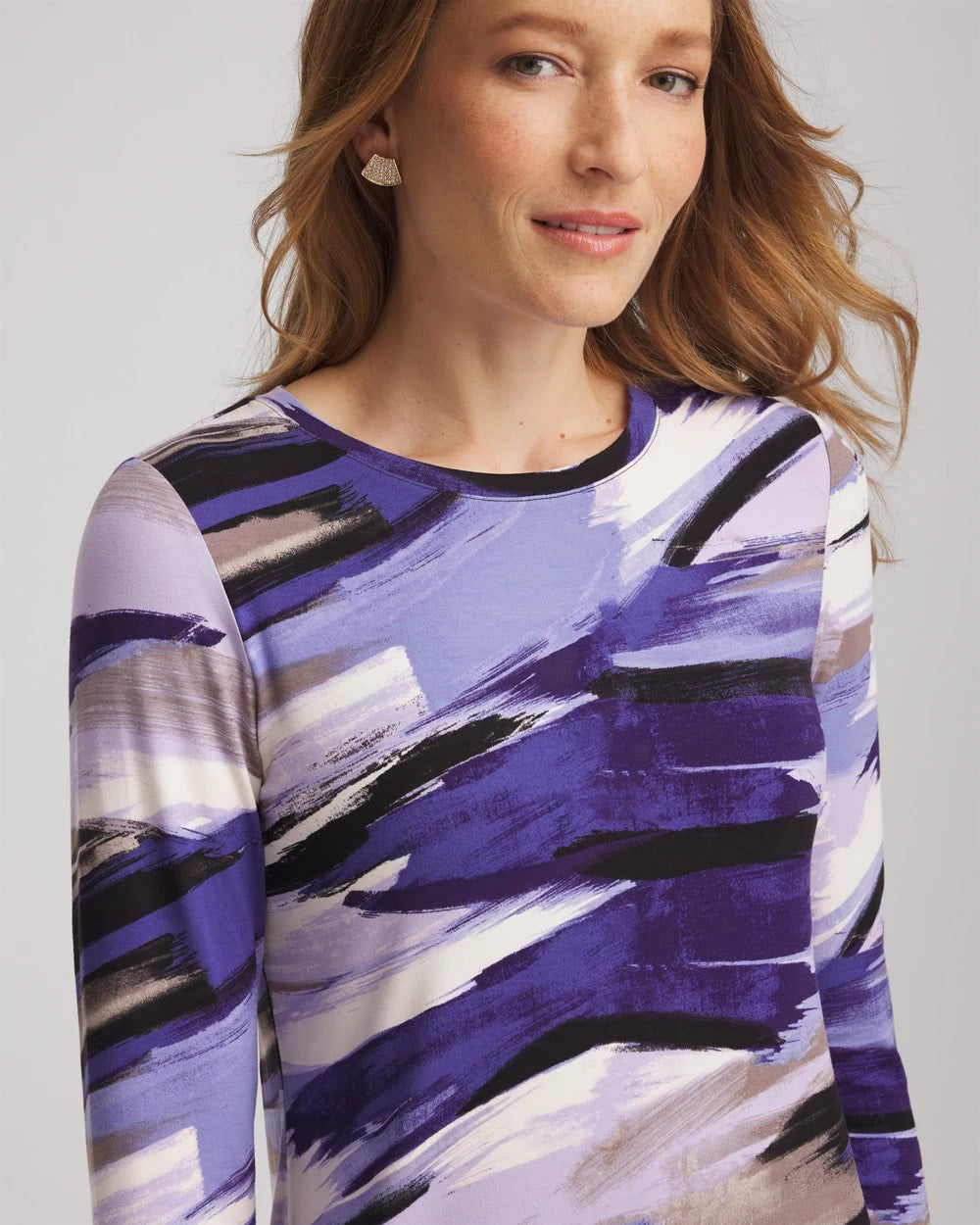 Chico's Touch of Cool™ Crewneck Layering Tee