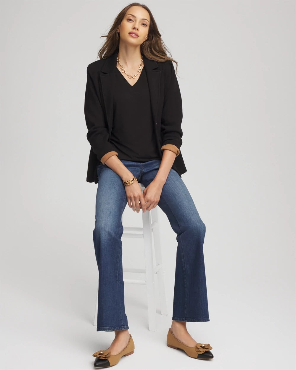 Chico's Touch of Cool™ V-Neck Layering Tee