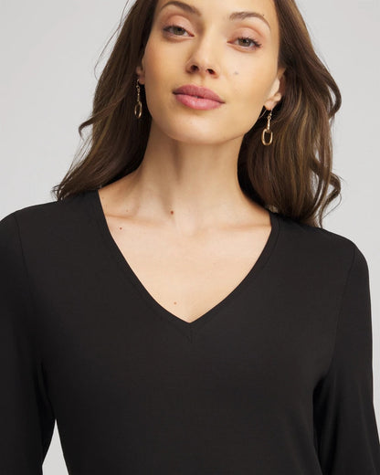 Chico's Touch of Cool™ V-Neck Layering Tee