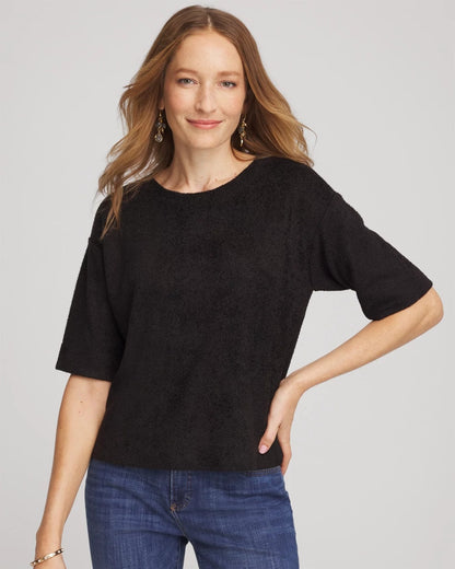 Chico's Cozy Crewneck Tee
