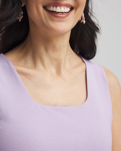 Chico's Contour Cotton™ Square Neck Tank