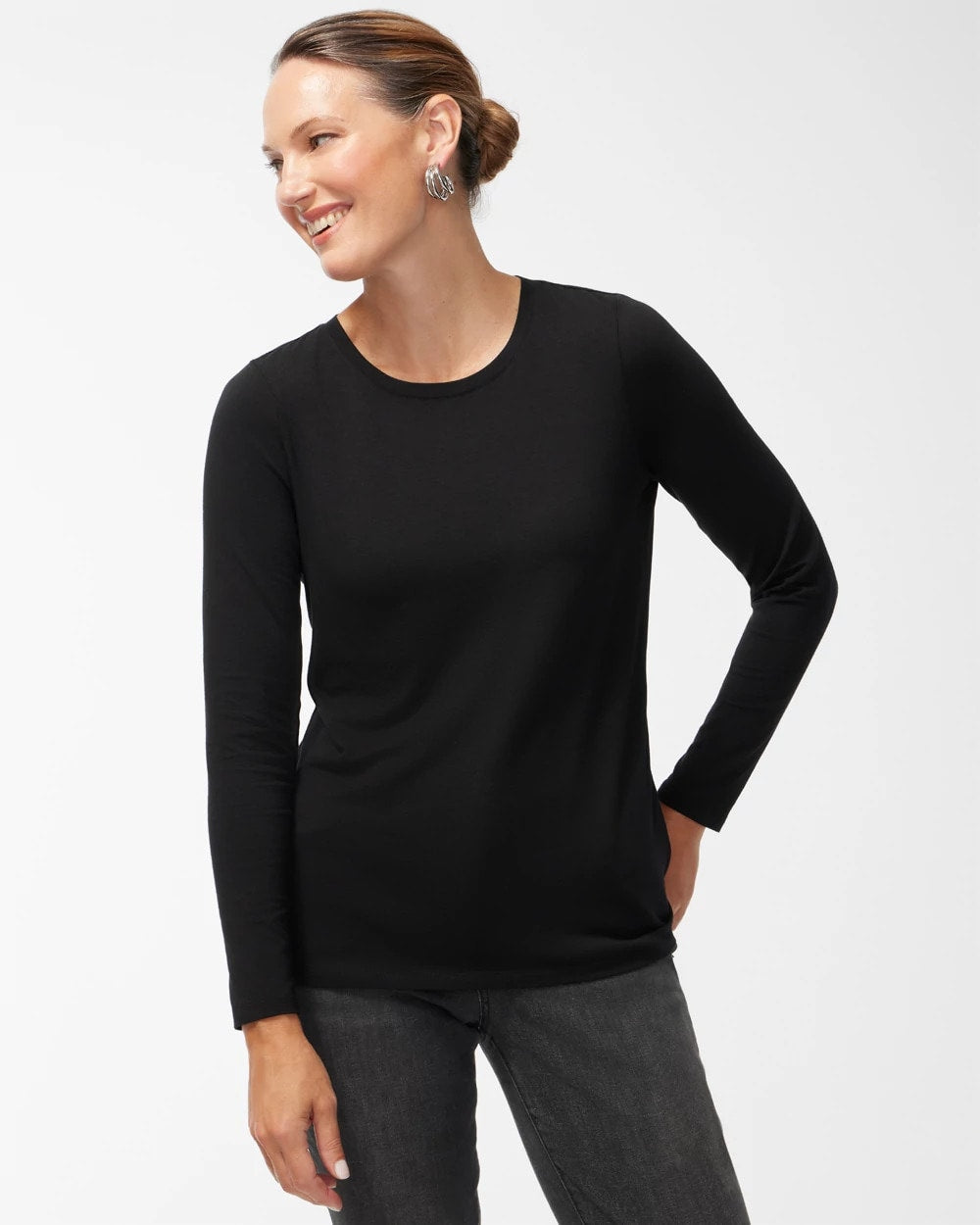 Chico's Pima Layering Tee
