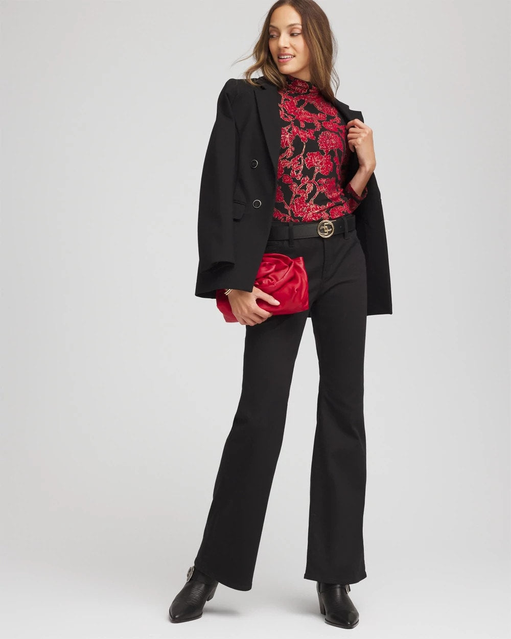 Chico's Touch of Cool™ Mockneck Layering Tee