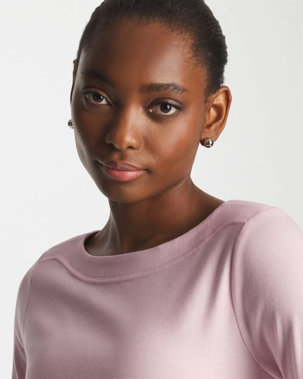 Chico's Pima 3/4 Sleeve Tee