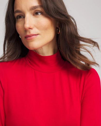 Chico's Touch of Cool™ Mockneck Layering Tee