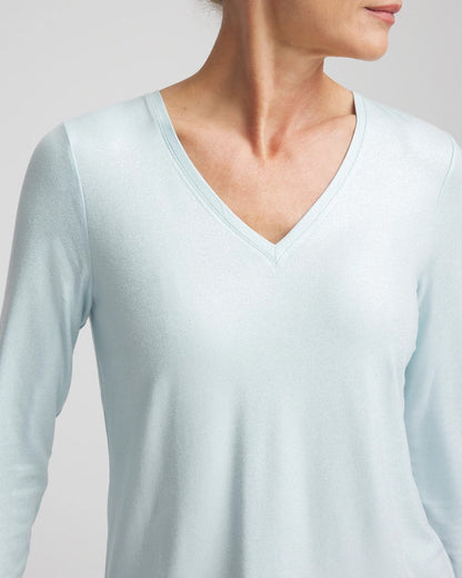 Chico's Foiled Touch of Cool™ Layering Tee