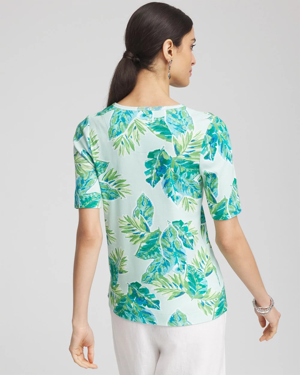Chico's Pima Short Sleeve Everyday Tee