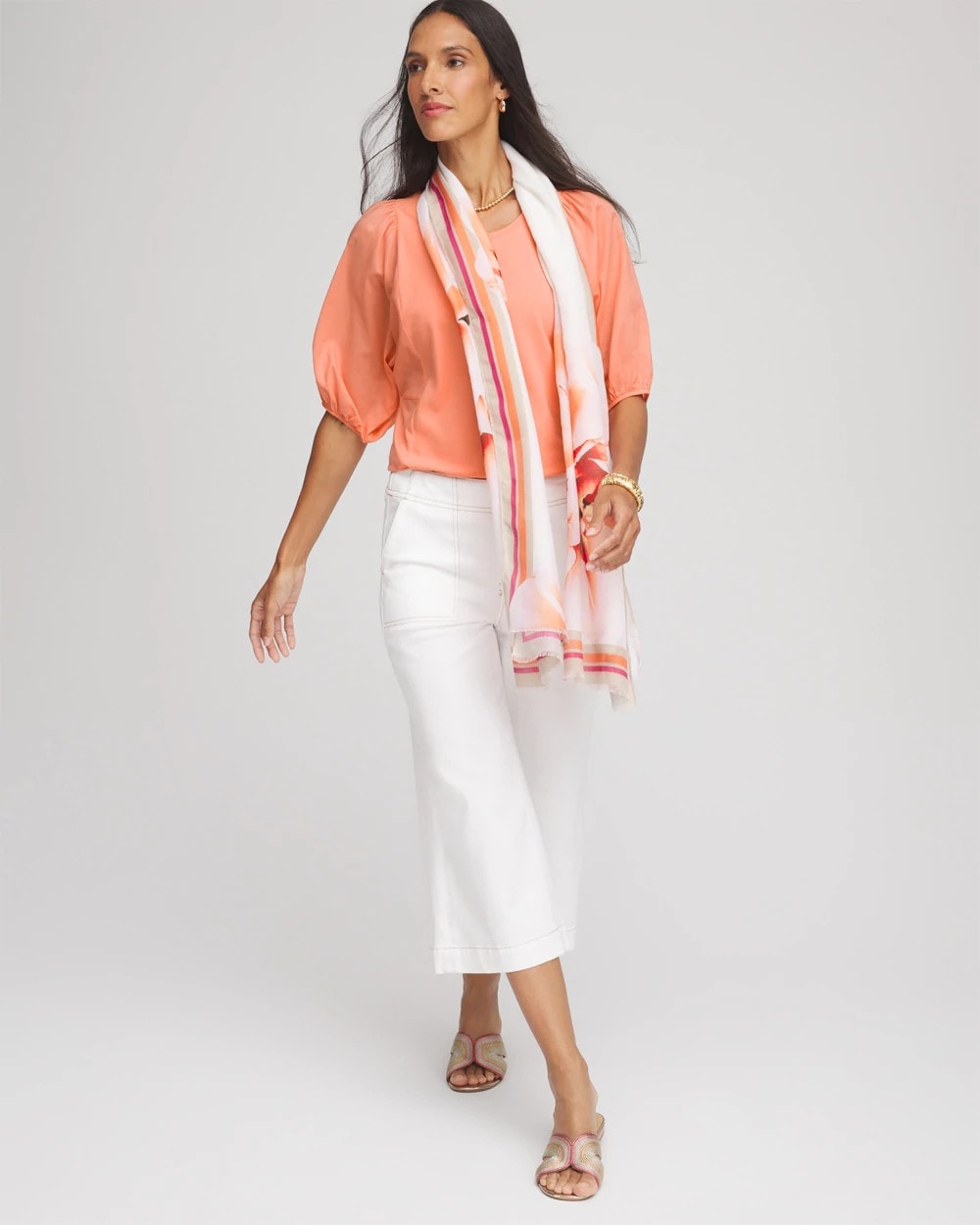 Chico's Dolman Sleeve Knit Top