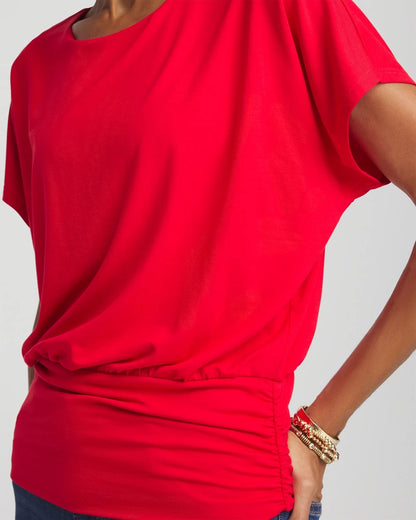 Chico's Touch of Cool™ Ruched Banded Hem Top