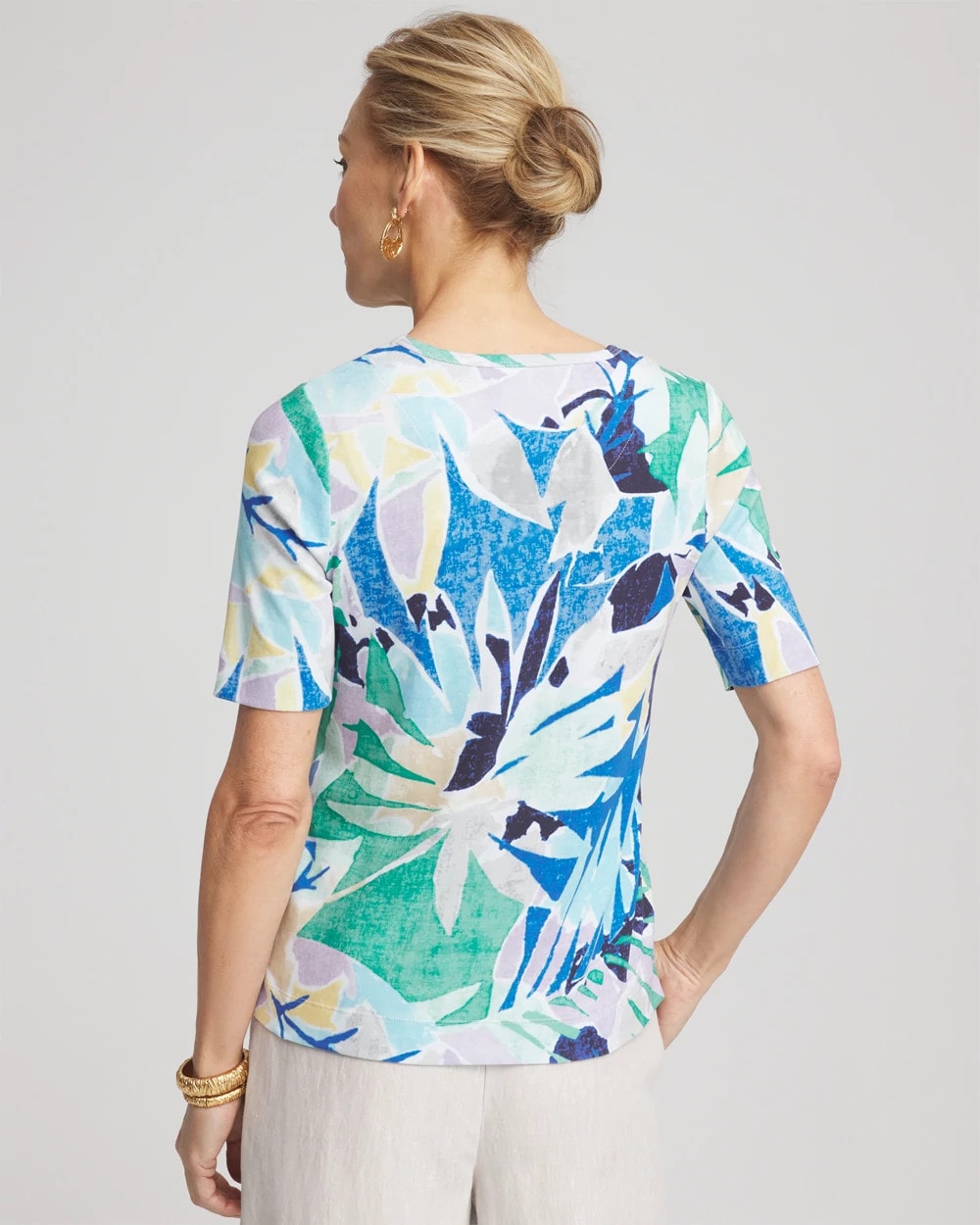 Chico's Pima Short Sleeve Everyday Tee