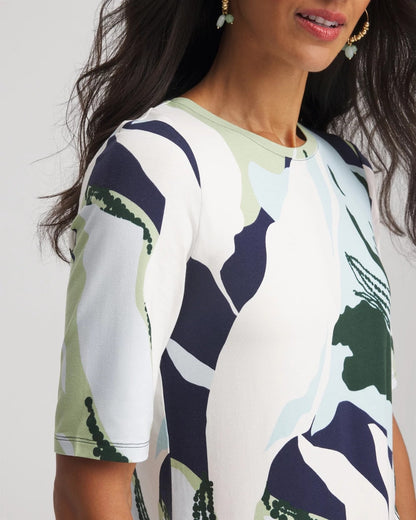 Chico's Touch of Cool™ Elbow-Sleeve Perfect Tee