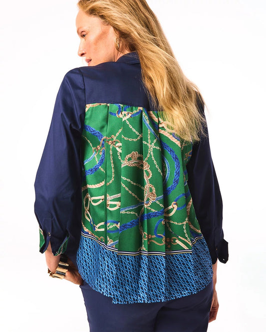 Chico's Rope Status Nautical Shirt