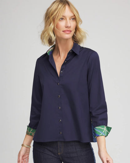 Chico's Rope Status Nautical Shirt