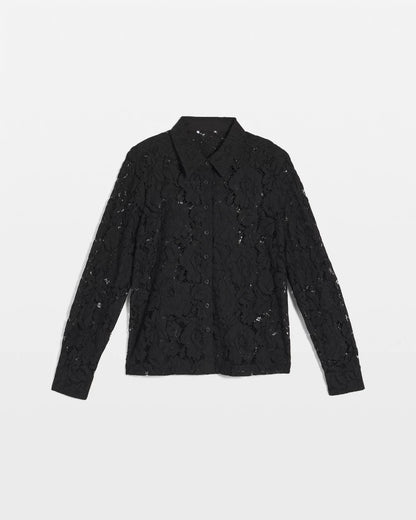 Chico's Classic-Fit Collared Lace Shirt