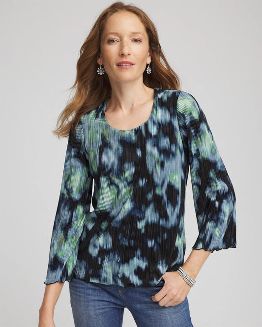 Chico's Bodre Flare Sleeve Top