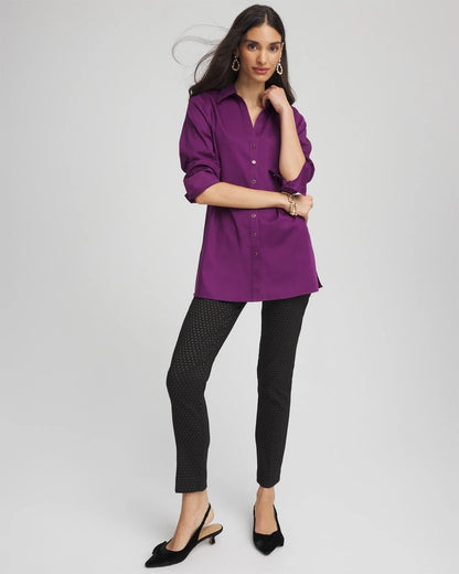 Chico's No Iron™ Novelty Button Tunic