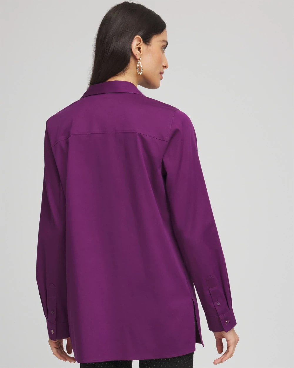 Chico's No Iron™ Novelty Button Tunic