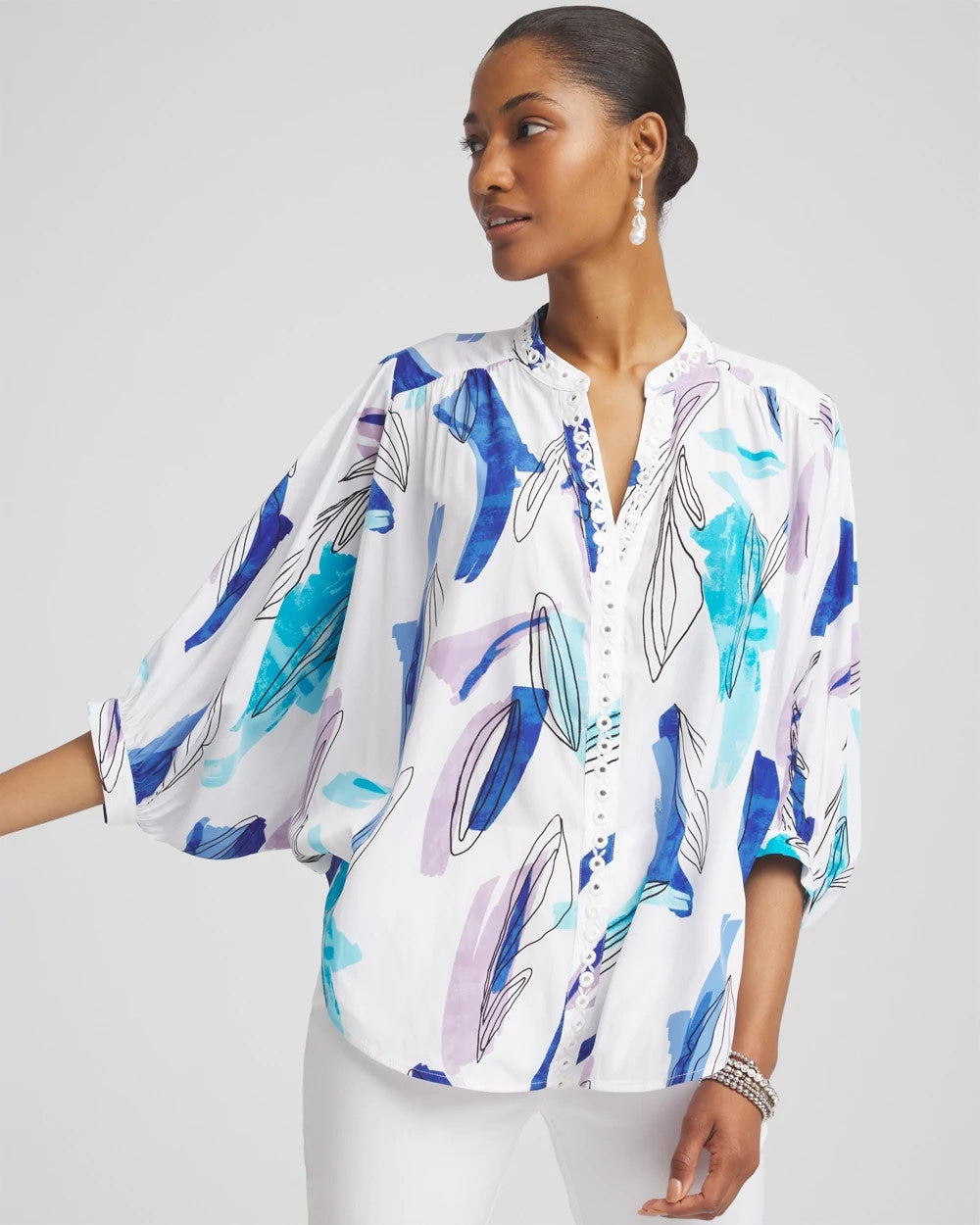 Chico's Batwing Sleeve Top