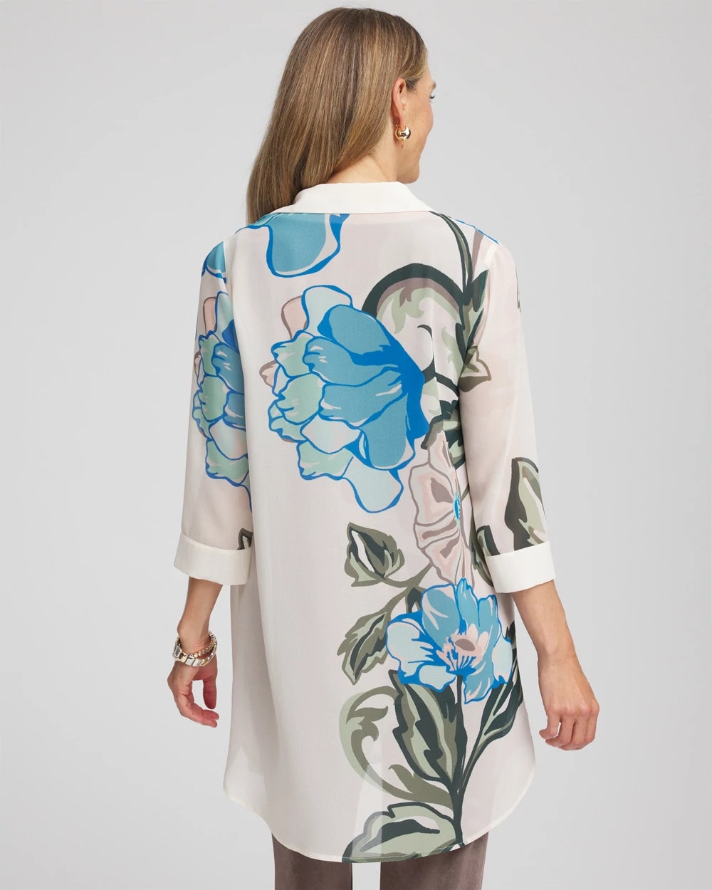 Chico's Travelers™ Artisanal Chiffon Tunic