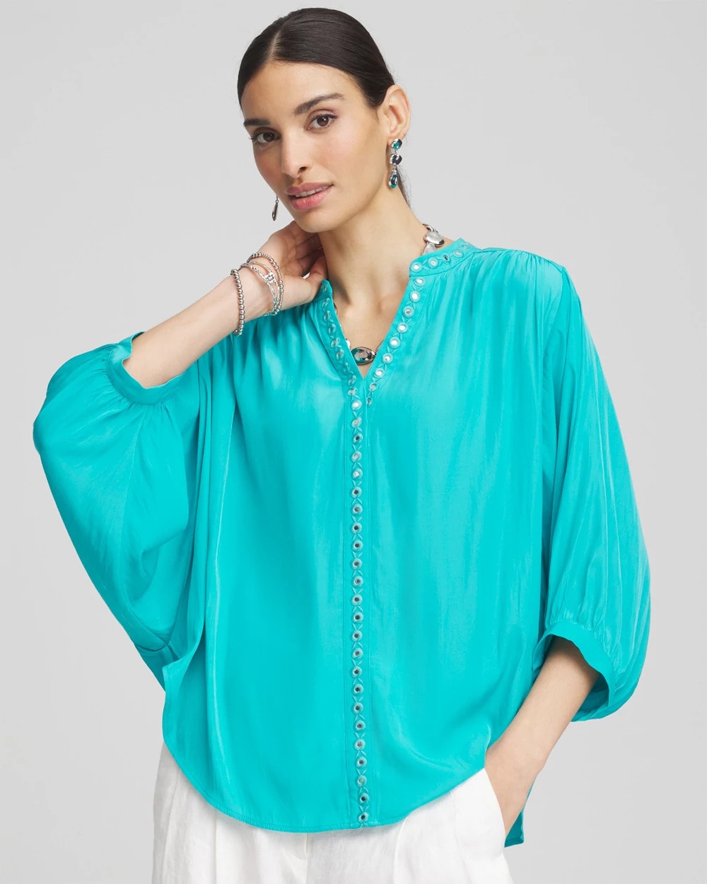 Chico's Batwing Sleeve Top
