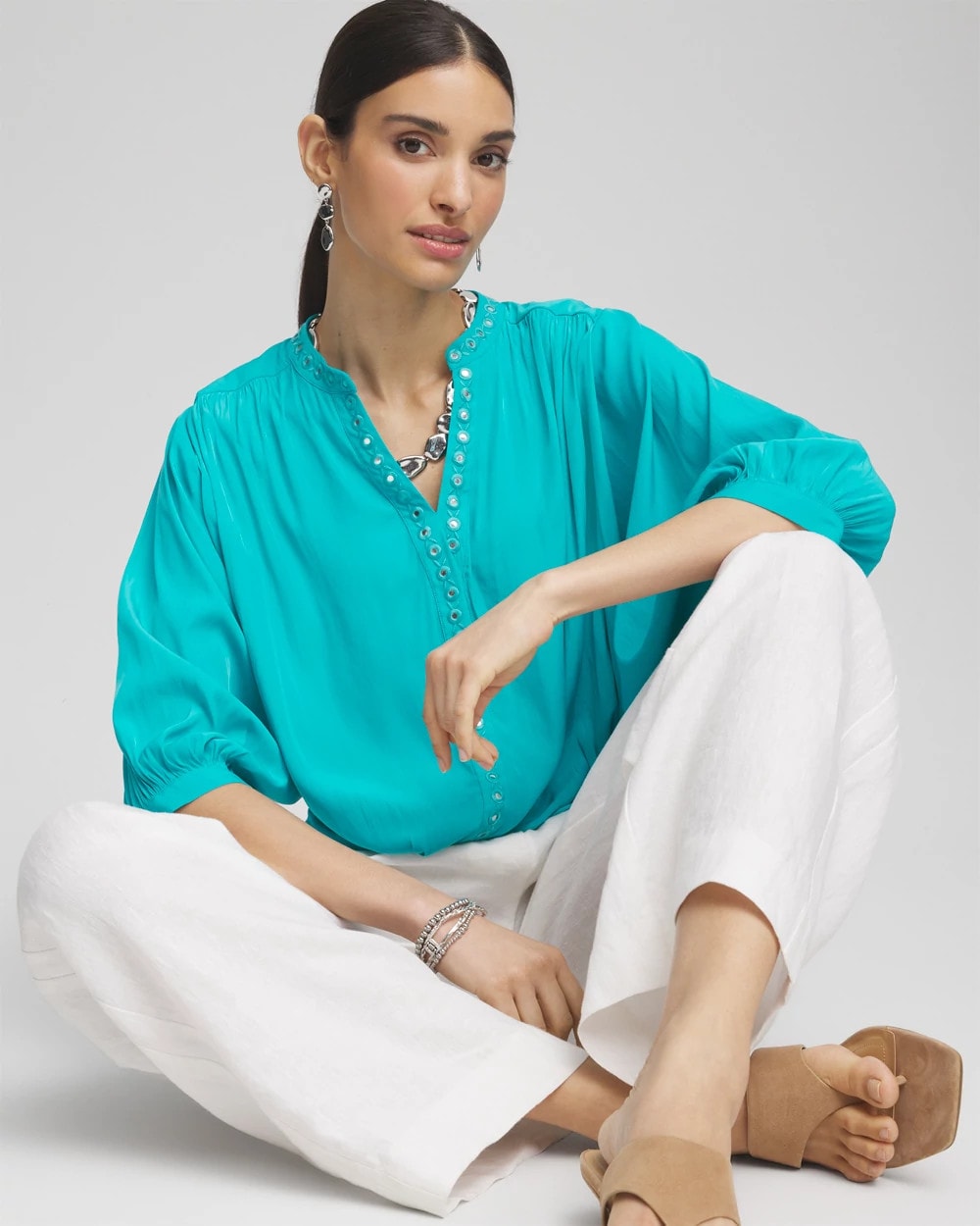 Chico's Batwing Sleeve Top