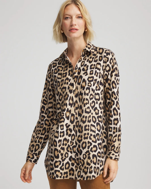 Chico's No Iron™ Animal-Print Tunic