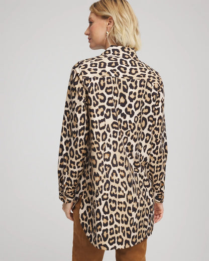 Chico's No Iron™ Animal-Print Tunic