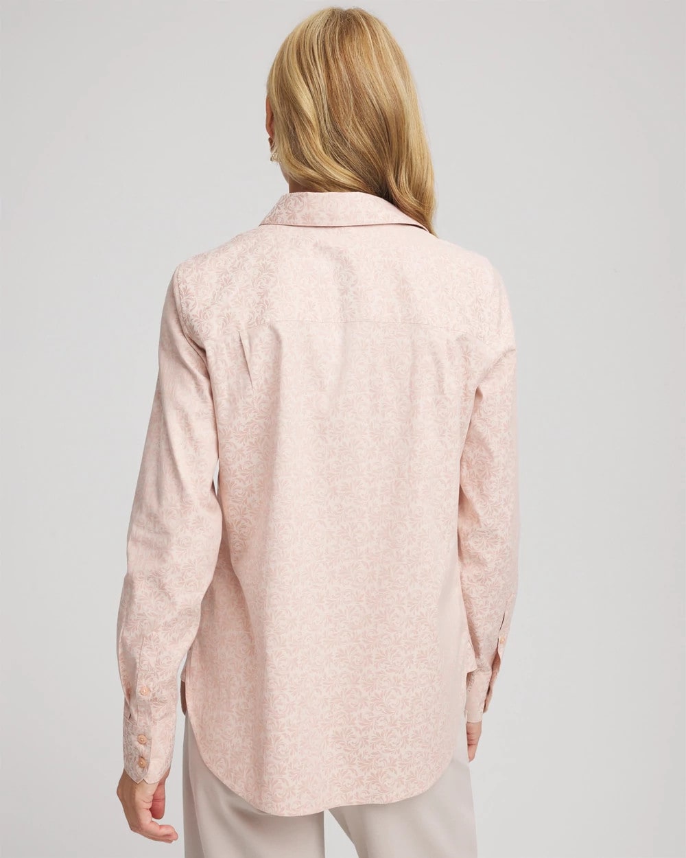 Chico's No Iron™ Feminine Jacquard Shirt
