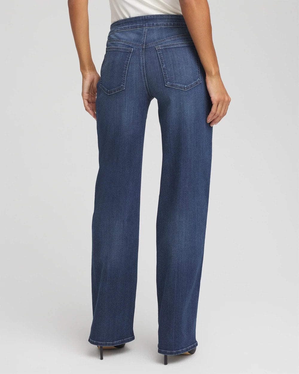 Chico's Pull On Wide Jean
