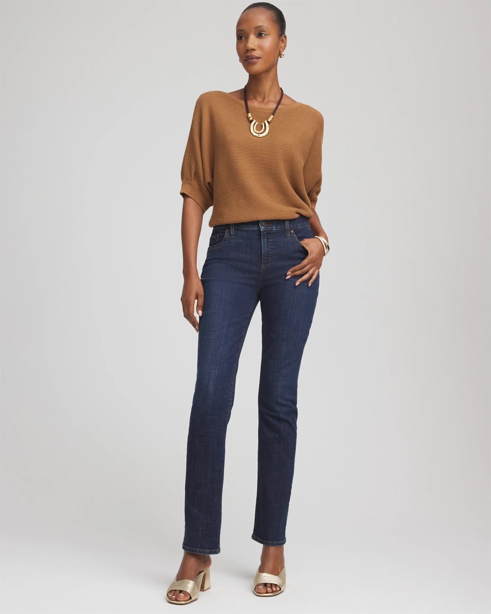 Chico's Girlfriend Slim Full-Length Jeans