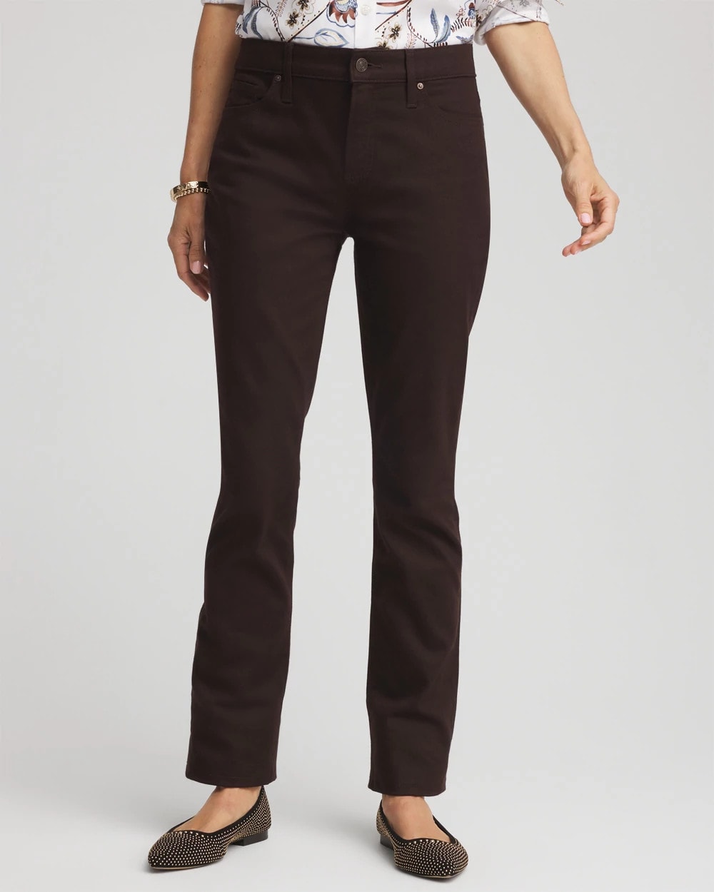 Chico's Girlfriend Slim Full-Length Jeans