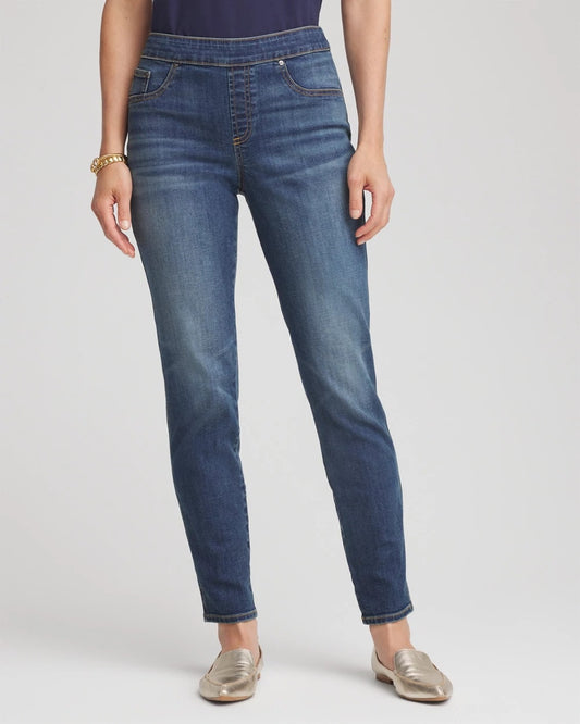 Chico's Pull-On Slim Ankle Jeggings