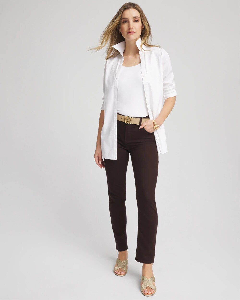 Chico's Girlfriend Slim Ankle Jeans