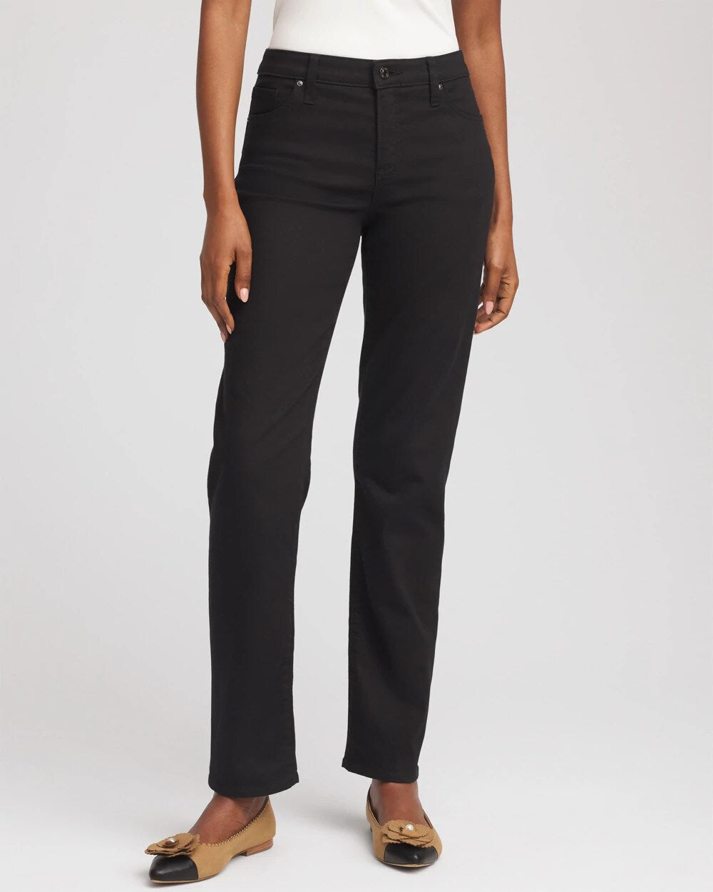 Chico's Girlfriend Slim Full-Length Jeans